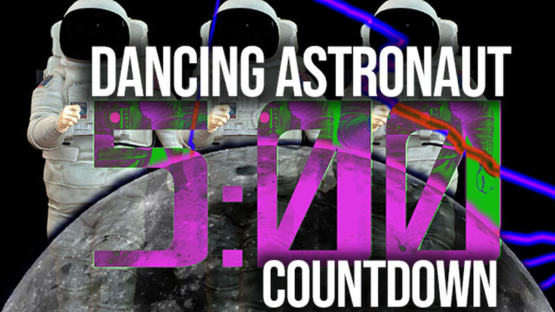 Dancing Astronaut Countdown
